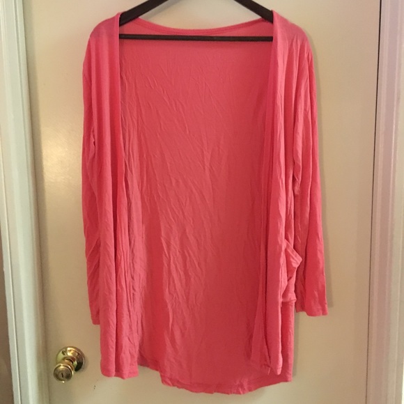 LAST DAY TO PURCHASE! Pink Cardigan - Picture 2 of 4